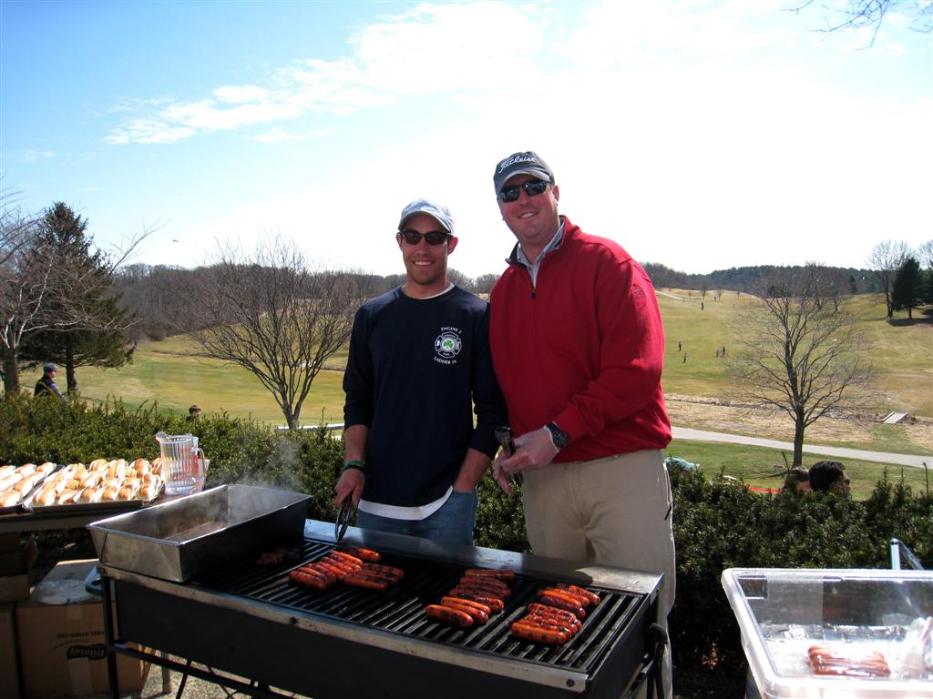 Jay McGrail and Jake Silva in Charge of Grill